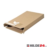 Maxibrief Karton Packbox mit Selbstklebeverschluss oben und unten | HILDE24 GmbH
